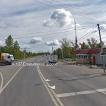 Поворот с Егорьевского шоссе на А-107